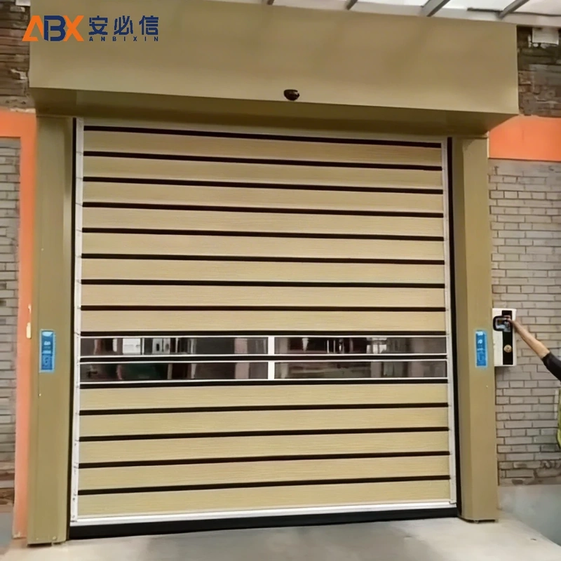 广元螺旋式高速门